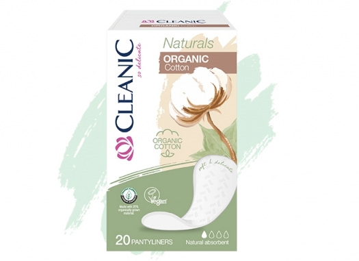 Cleanic Naturals Organic Cotton pantyliners