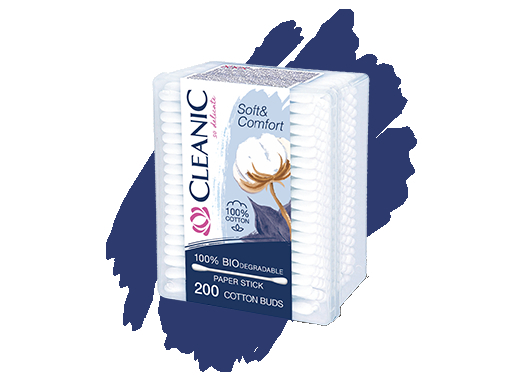 Cleanic Soft&Comfort cotton buds