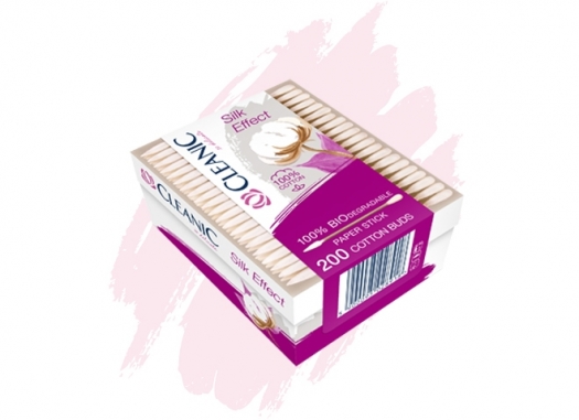 Cleanic Silk Effect cotton buds