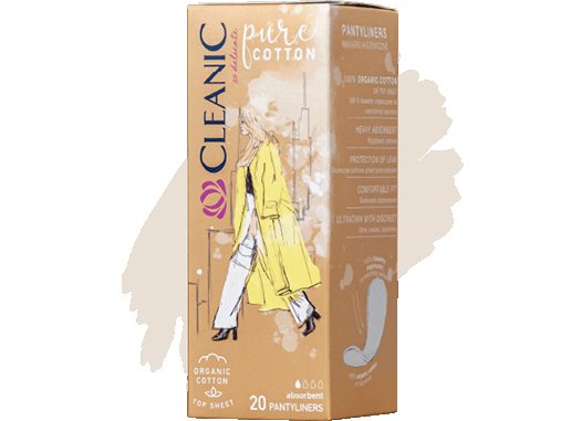 Cleanic Pure Cotton pantyliners