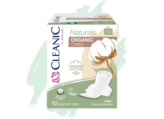 Podpaski higieniczne Cleanic Naturals Organic Cotton Day