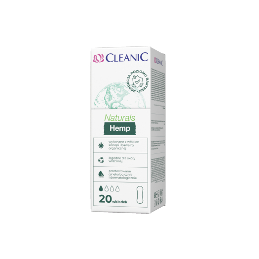 Ежедневные прокладки Cleanic Naturals Hemp