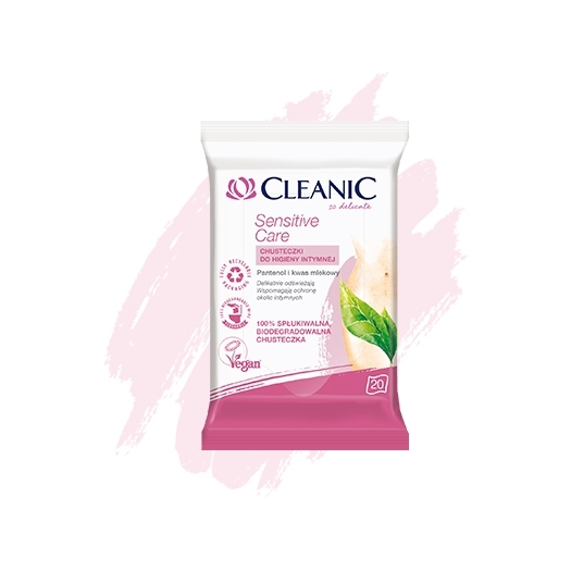 Chusteczki do higieny intymnej Cleanic Sensitive Care